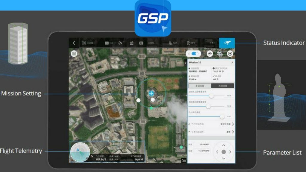   Top 10 Drone Apps for drone pilots - Dji goundstation drone free app