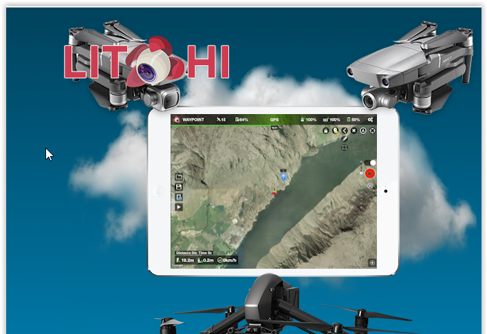 litchi drone app for DJI drones