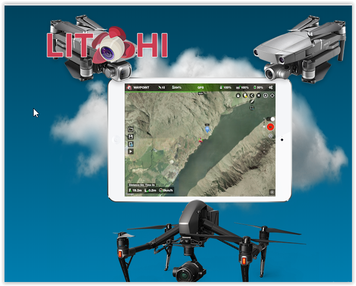   Apps for DJI drones - Litchi drone app for DJI drones